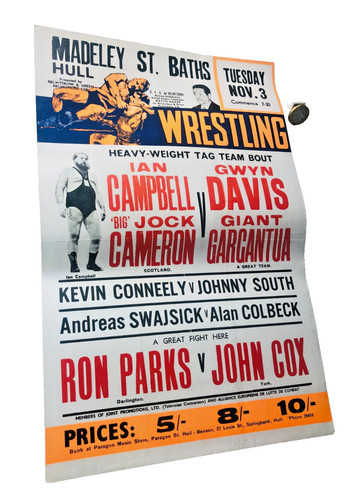 Wrestling poster ian - poster, campbell